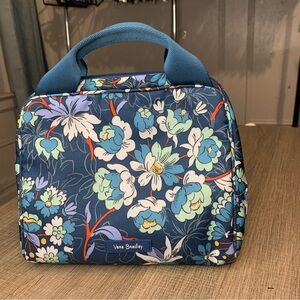 Vera Bradley Lighten Up Lunch Cooler Bag Case in Floral Bursts EUC